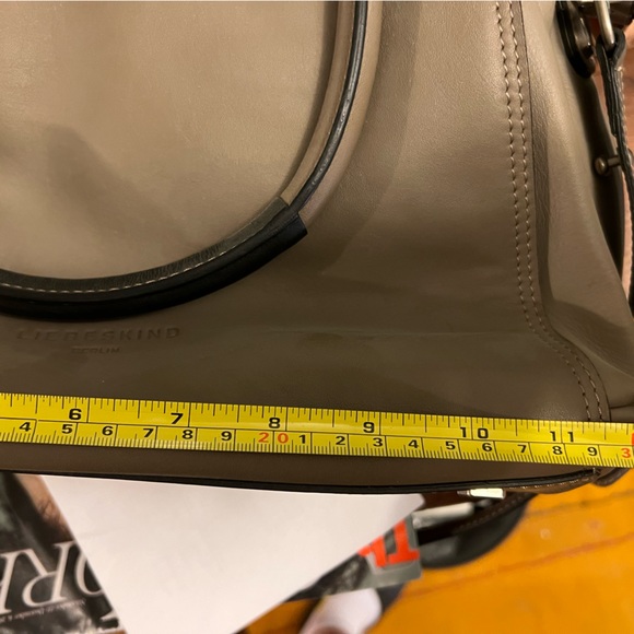 NWOT Liebeskind leather grey handbag/purse - Picture 5 of 8